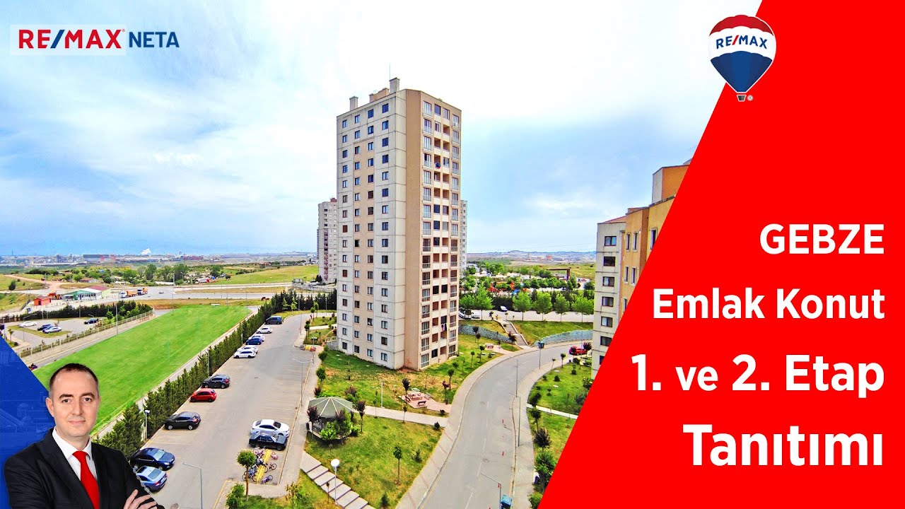 Gebze Emlak Konutları 1. ve 2. Etapları Tanıtım Videosu / Kıvanç Aras Remax