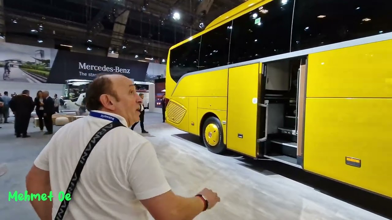 Busworld 23 Teil 2 mit Vanhool Setra Mercedes