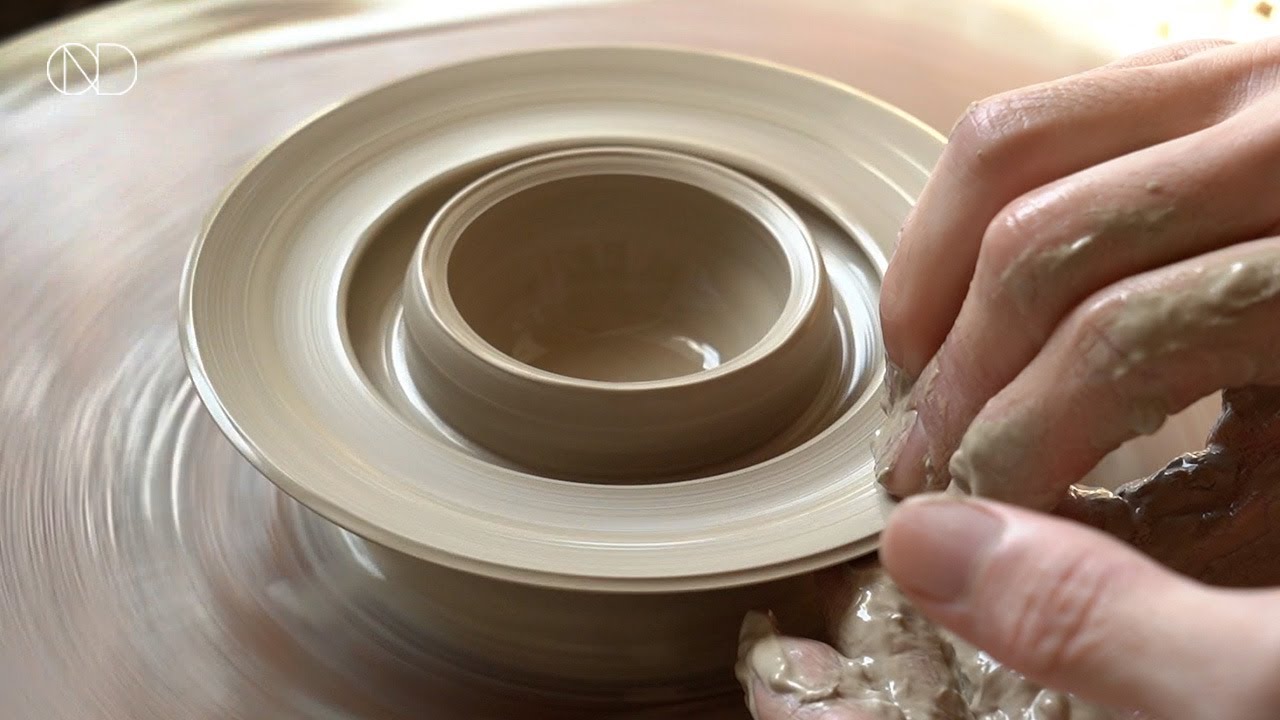 행성 모양 도자기합 만들기 : Making a Planet-Shaped Ceramic covered box [ONDO STUDIO]