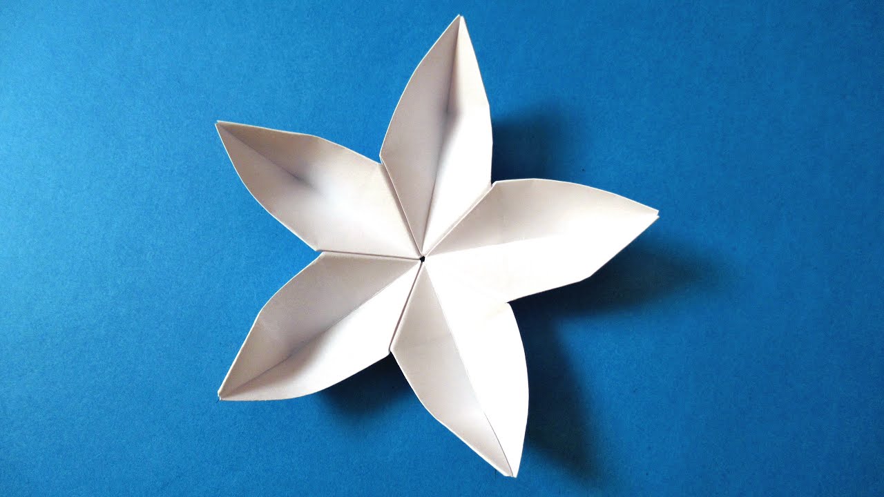 Easy flowers with paper