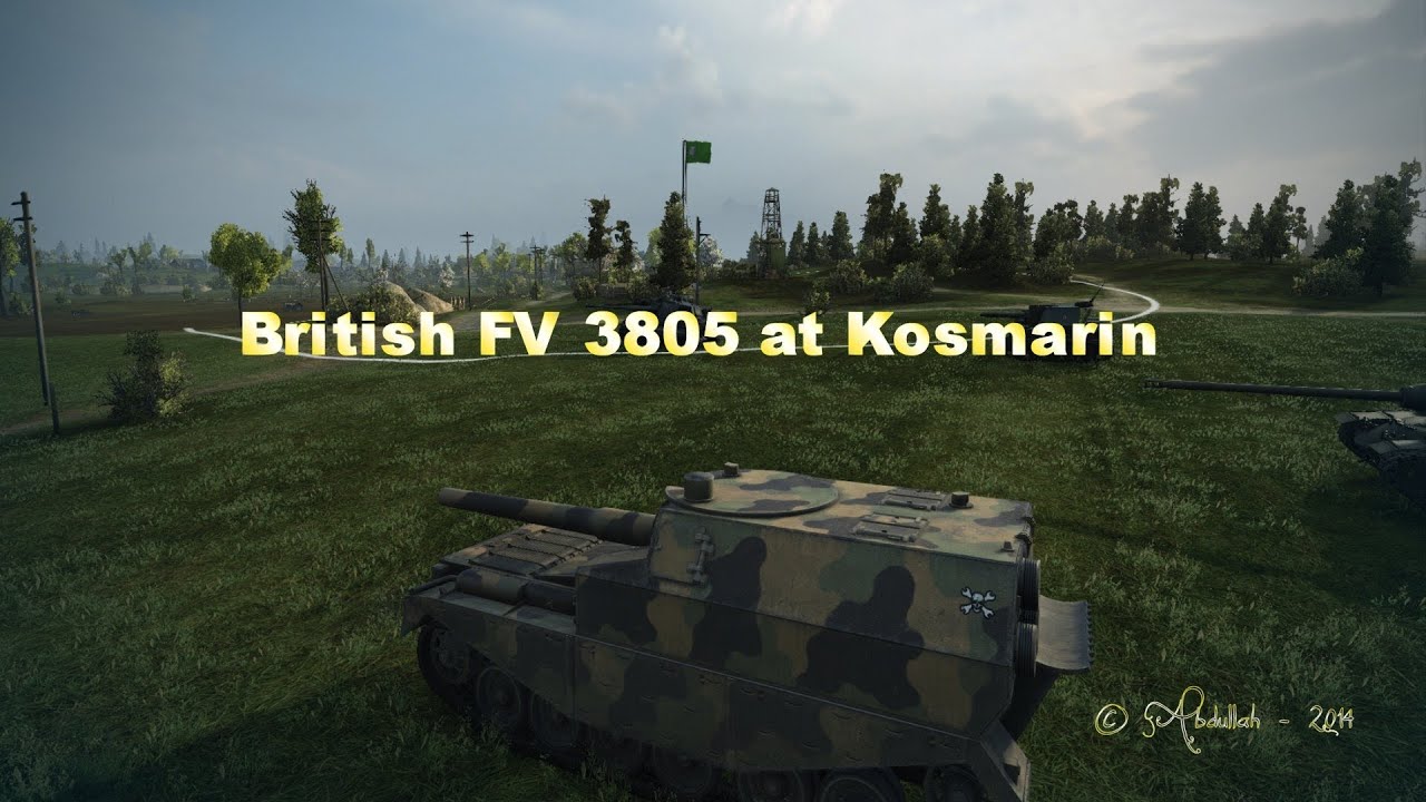 British FV 3805 at Kosmarin