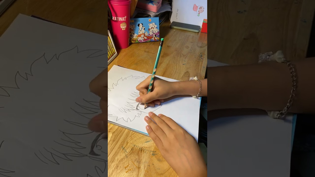 Killua with Bi#hocvechobe#behocve#art#diya