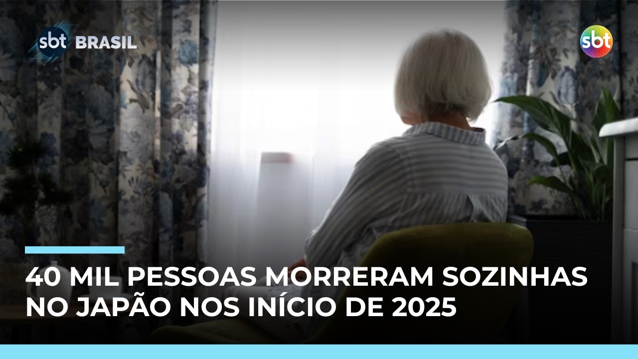 Japão registra 40 mil casos de mortes solitárias, a maioria entre idosos | #SBTBrasil