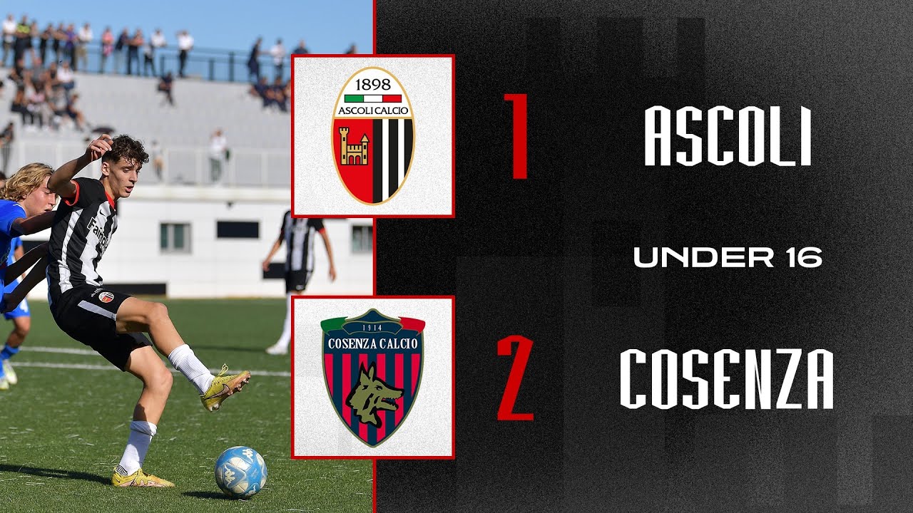 Highlights Under 16 | Ascoli-Cosenza 1-2 | Ascoli Calcio