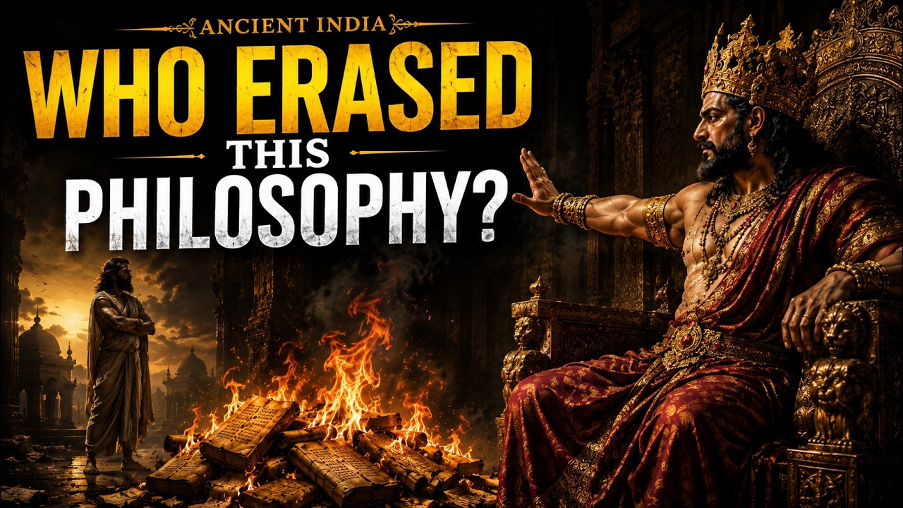 History's Biggest Philosophical Cover-Up? The Charvaka Mystery@EchoesofAncientMinds 