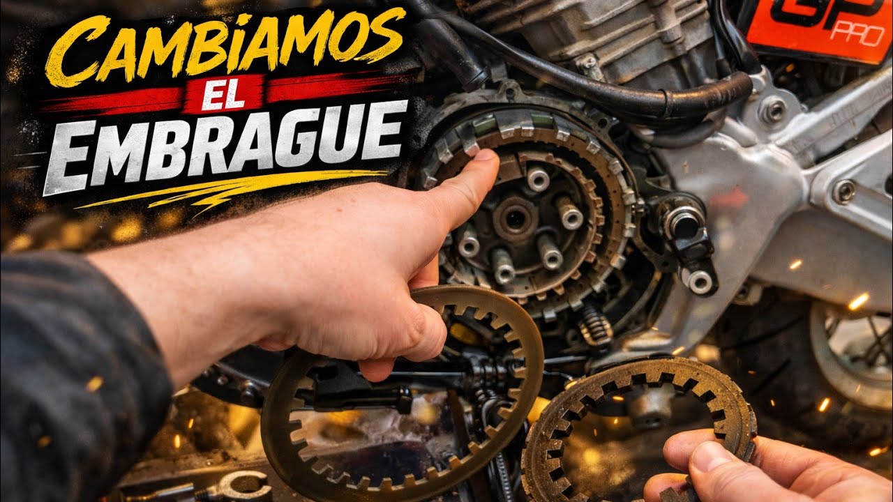 Proyecto BMW F650ST (Funduro) cambio discos de embrague, filtro de aceite y limpieza de alternador.