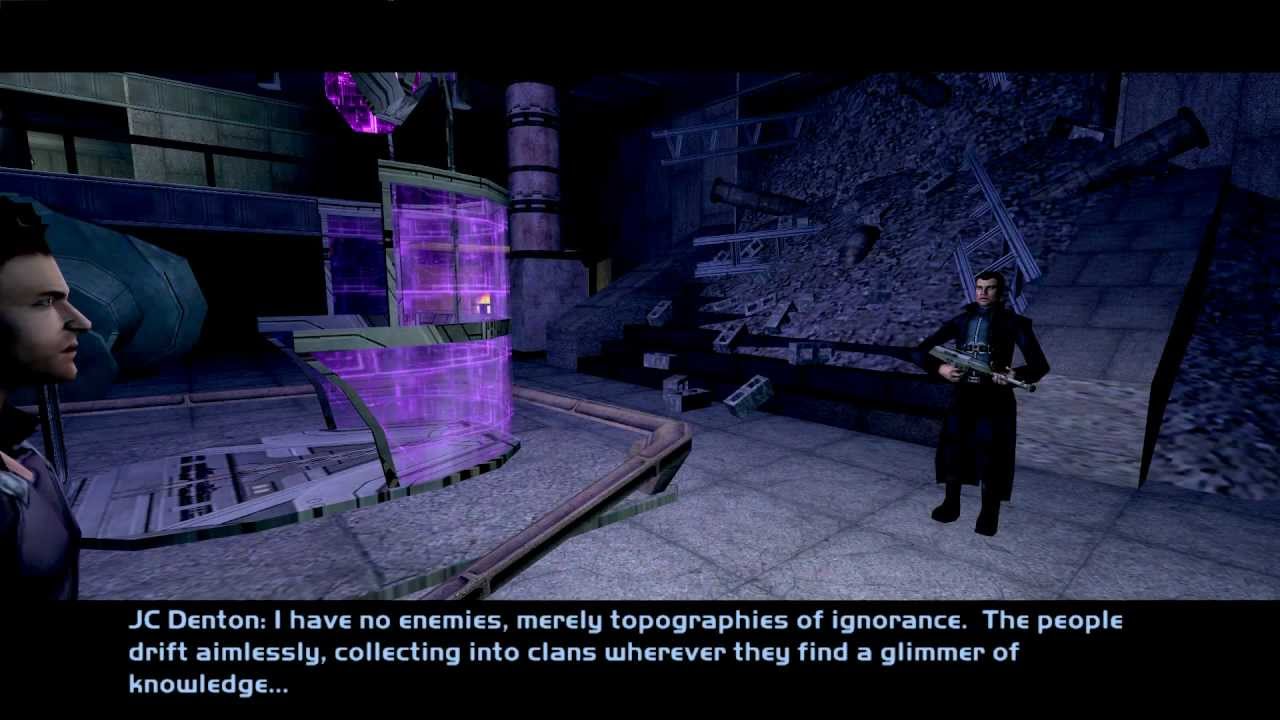 Deus Ex Invisible War - The Denton gang on Liberty Island