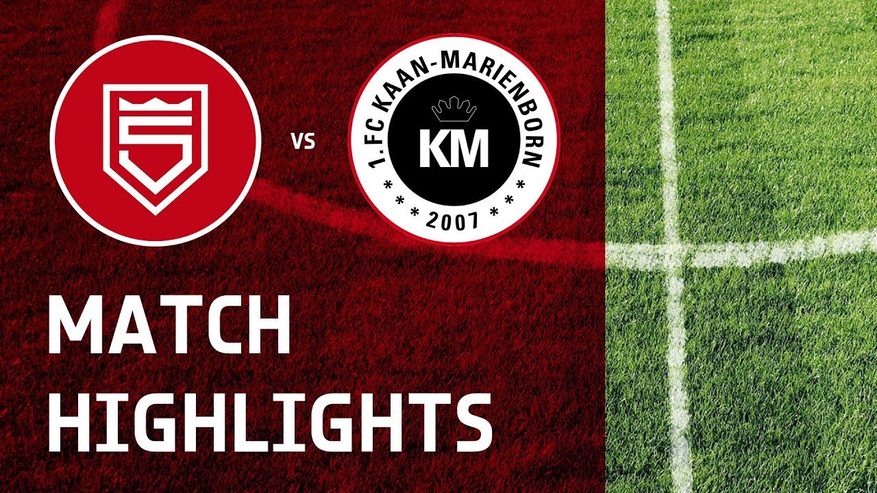 Sportfreunde Siegen - 1. FC Kaan-Marienborn 2:2 (0:1)