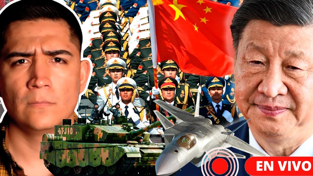 🔴🇨🇳 EN VIVO: DESFILE MILITAR CHINO 2025 | 80° ANIVERSARIO de la VICTORIA sobre Japón 🇨🇳⚔️
