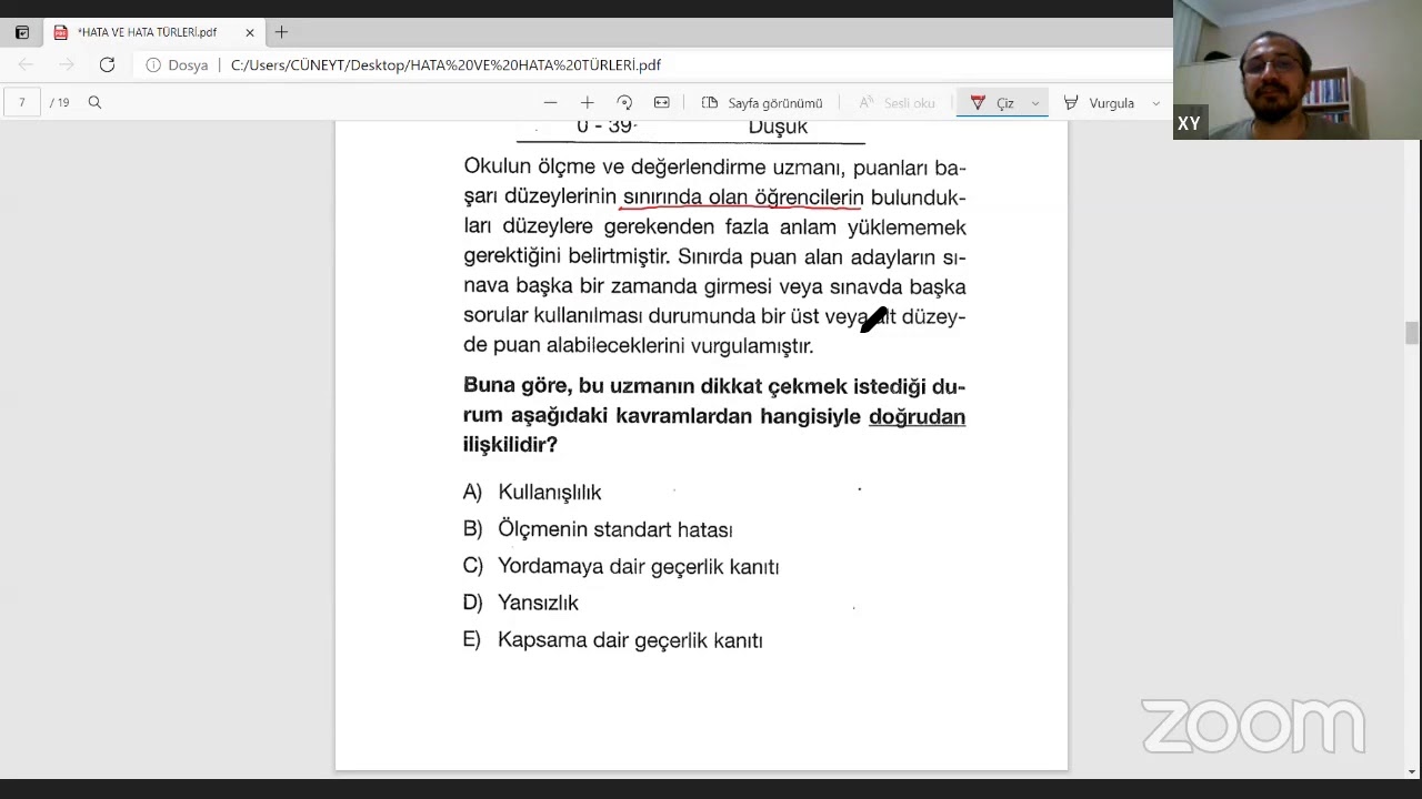 Ölçmede Hata ve Hata Türleri