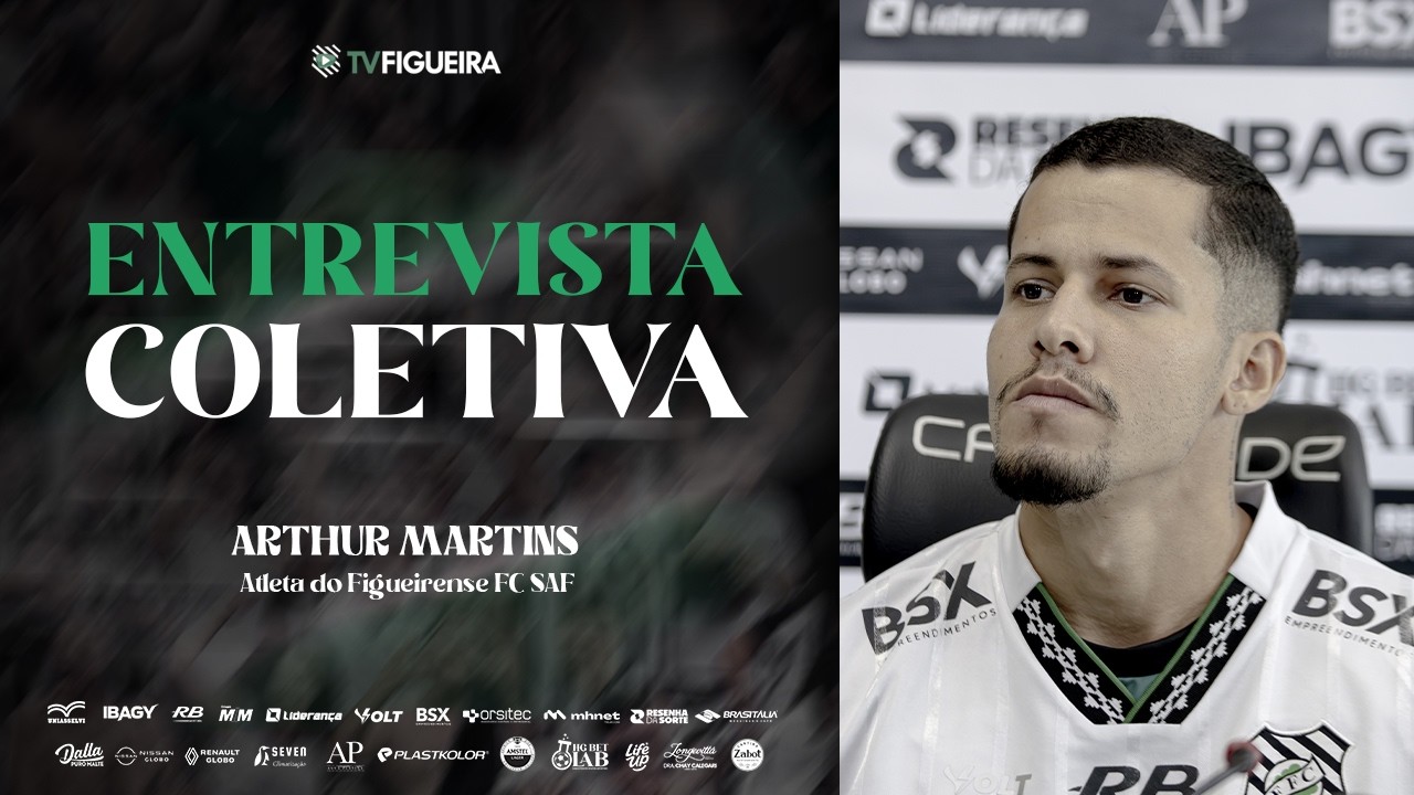 Coletiva de apresentação com o atacante Arthur Martins - 02 de março de 2026