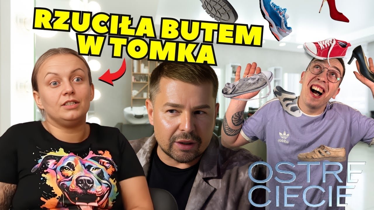 Nowy Sezon 2025 Ostre Cięcie | Rzuciła Butem w Tomka 