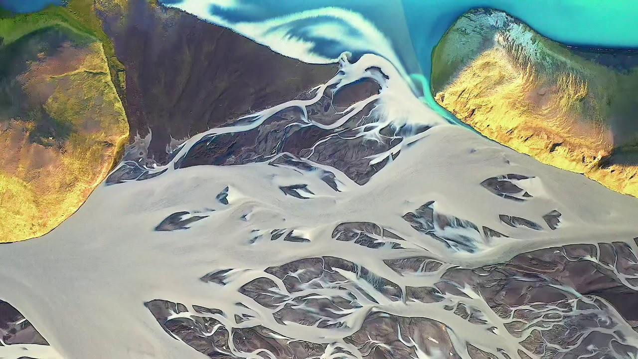 Iceland as never seen before! Highlands Landmannalaugar Drone Abstract