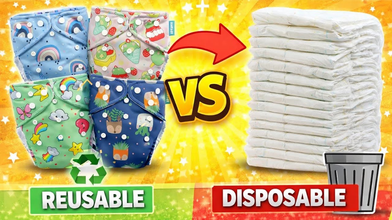 Reusable Cloth Diaper Unboxing | Can They Replace Disposable Diapers 