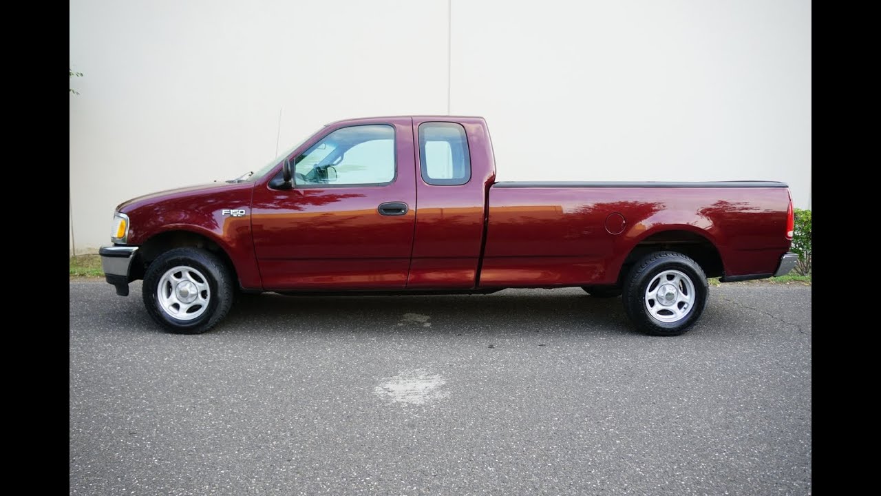 4K Review 1998 Ford F150 Extended Cab Long Bed 5-Speed Manual Virtual Test-Drive & Walk-around