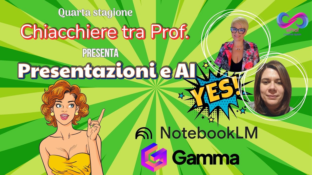 Chiacchiere tra Prof   NotebookLM e Gamma