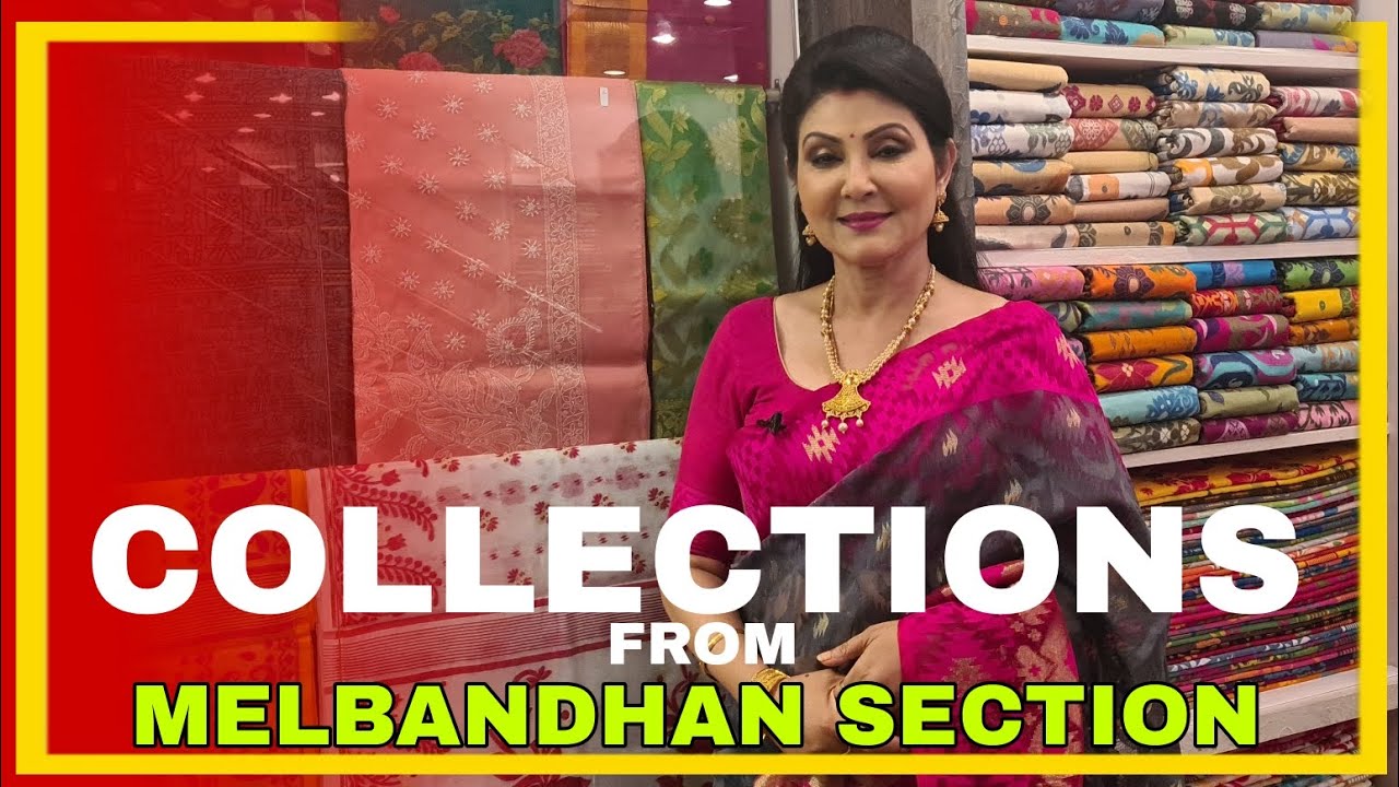 Different Collections on Cotton & Silk from Mel-Bandhan Counter with Discount