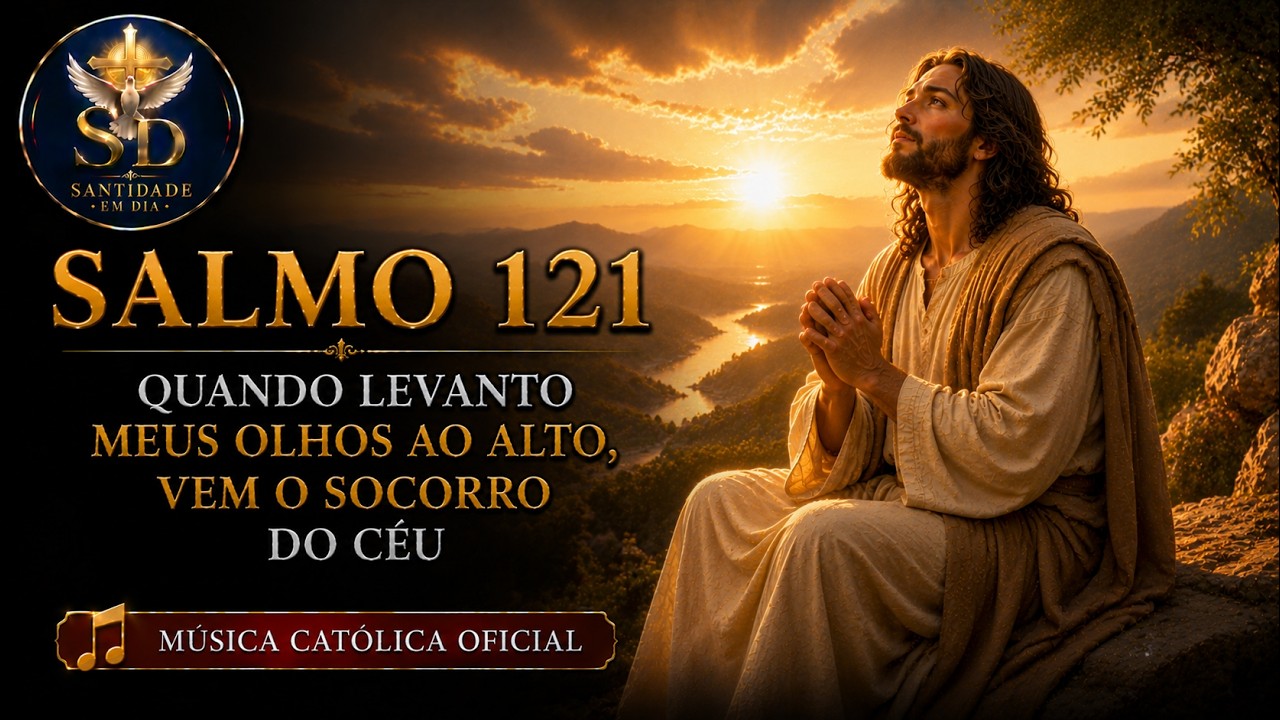 Salmo 121: Quando levanto meus olhos ao alto (segunda versão) - Música #salmos #salmo #musica