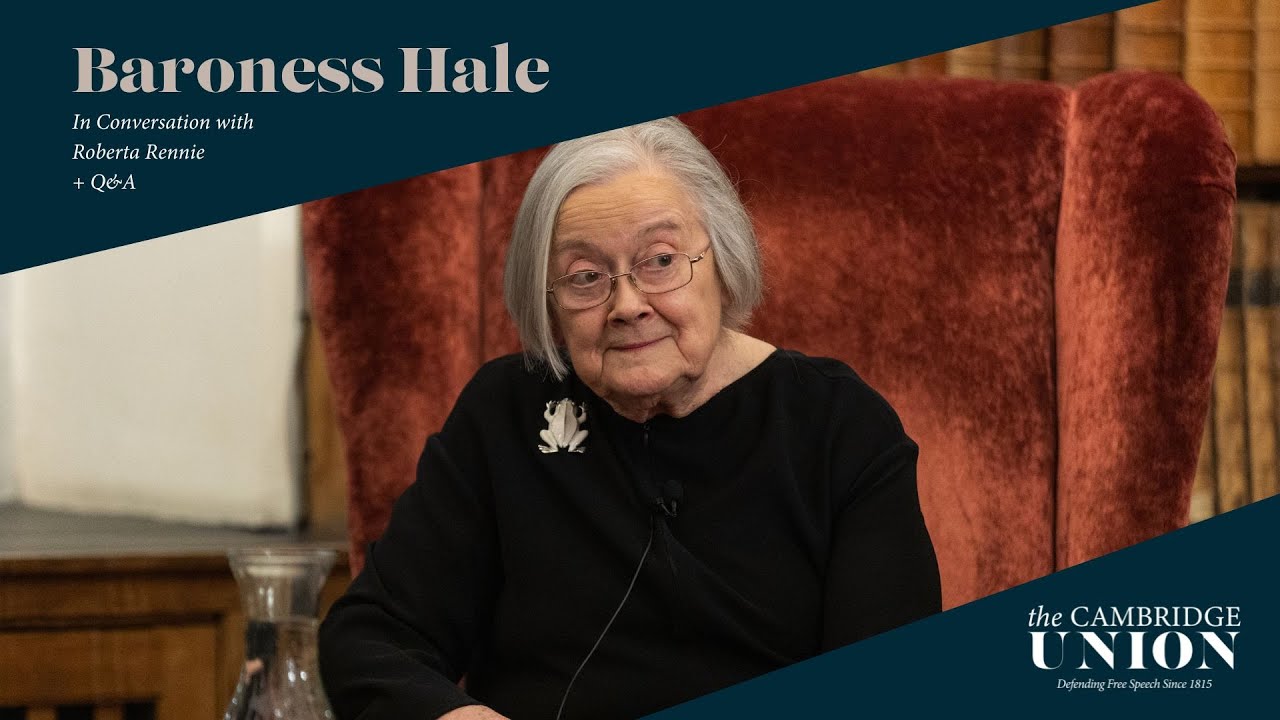 Baroness Hale + Q&A | Cambridge Union