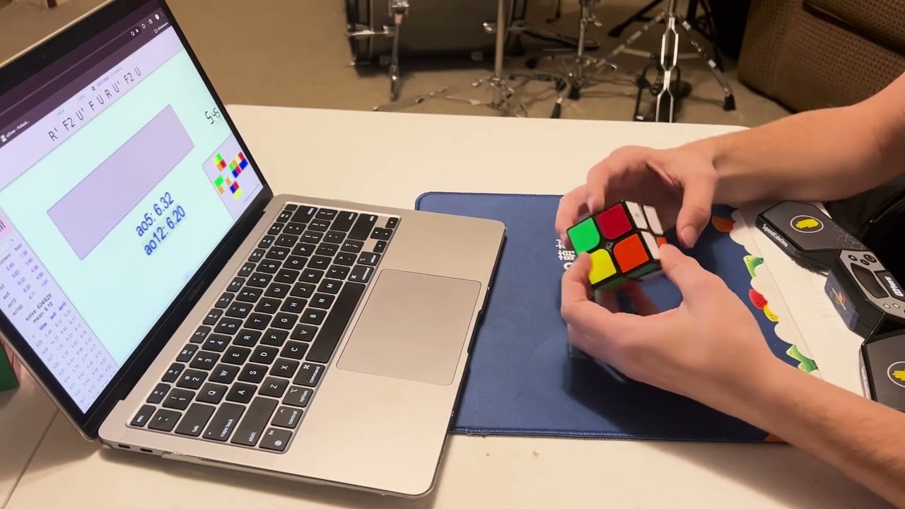 Solving a 2x2 until I get sub 4