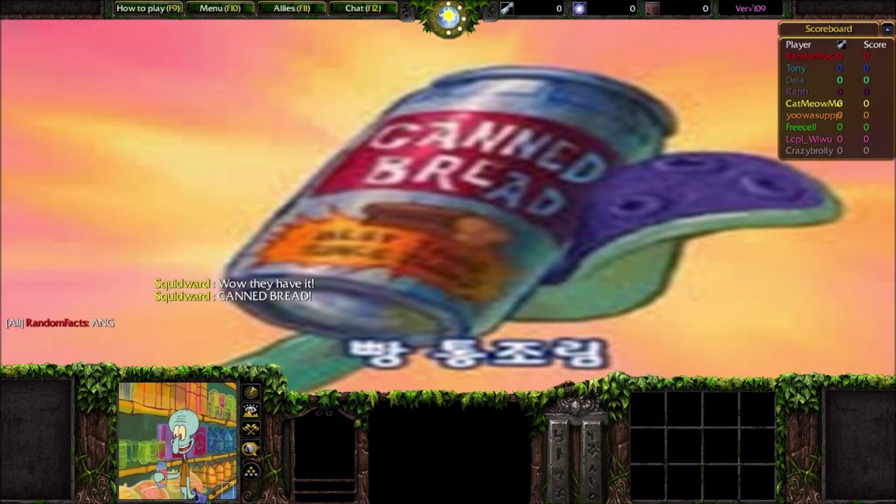 Canned Bread! It's a Thing! Warcraft 3 Custom Games