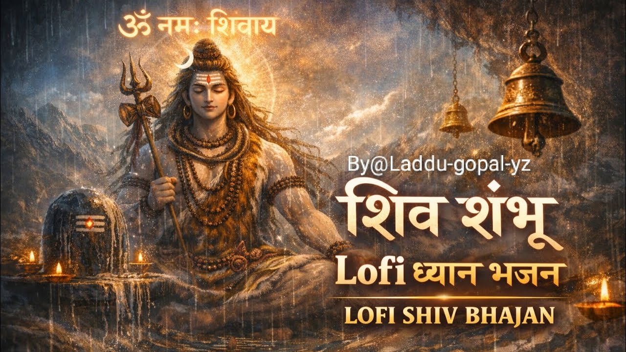 अगर मन परेशान है! 1 मिनट शिव को दे दो | ॐ नमः शिवाय लofi भजन | Peaceful Mahadev Meditation Song 2026