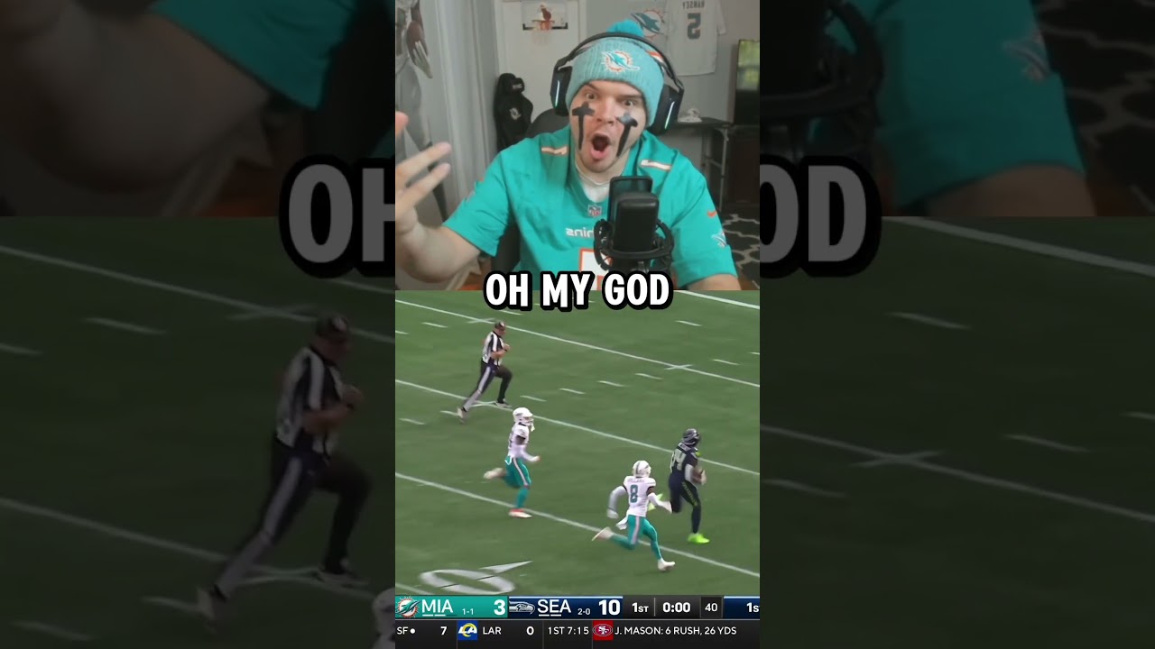 DK METCALF BROKE MY CHAIR 😢 #nfl #nfltrending #nflviral #trending #react #dolphins #seahawks