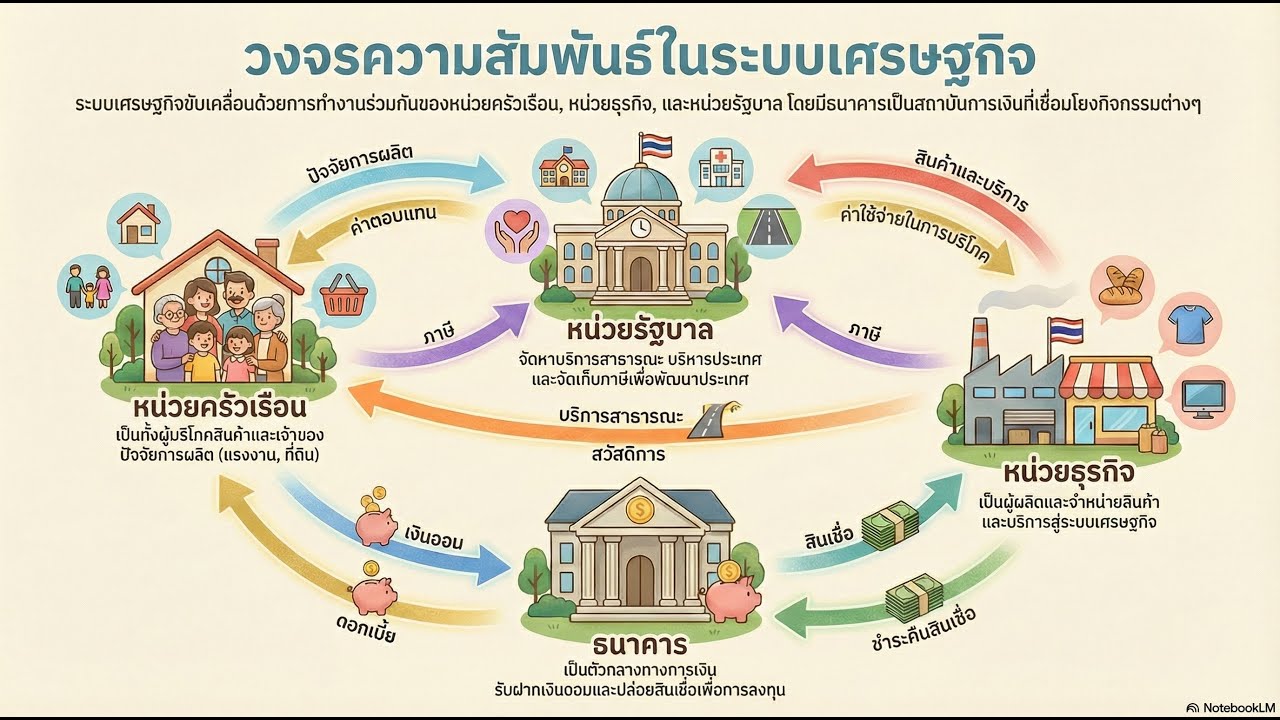 ความสัมพันธ์ทางเศรษฐกิจ ป.6-@Krupeem