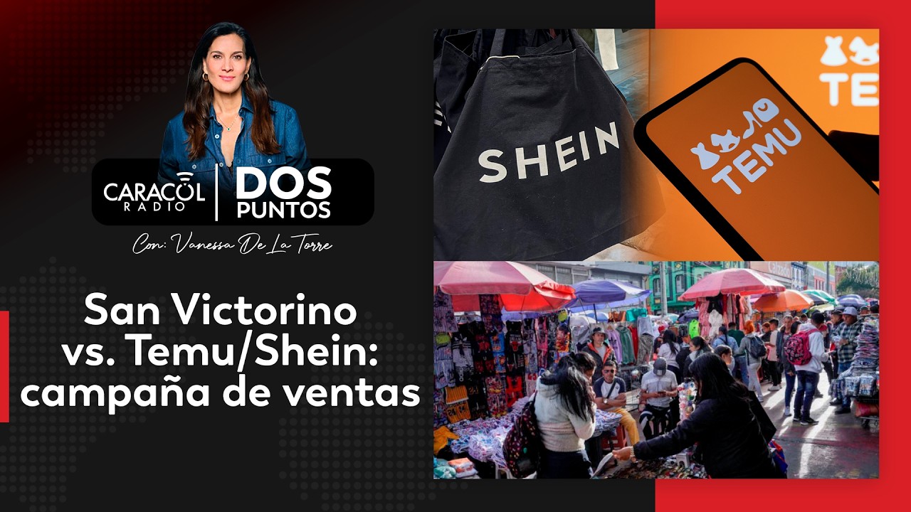 EN VIVO San Victorino vs. Temu y Shein: comerciantes lanzan campaña por caída de ventas | Dos Puntos