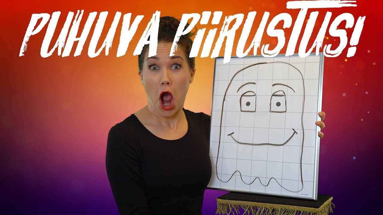 PUHUVA PIIRUSTUS / Vatsastapuhuja Sari