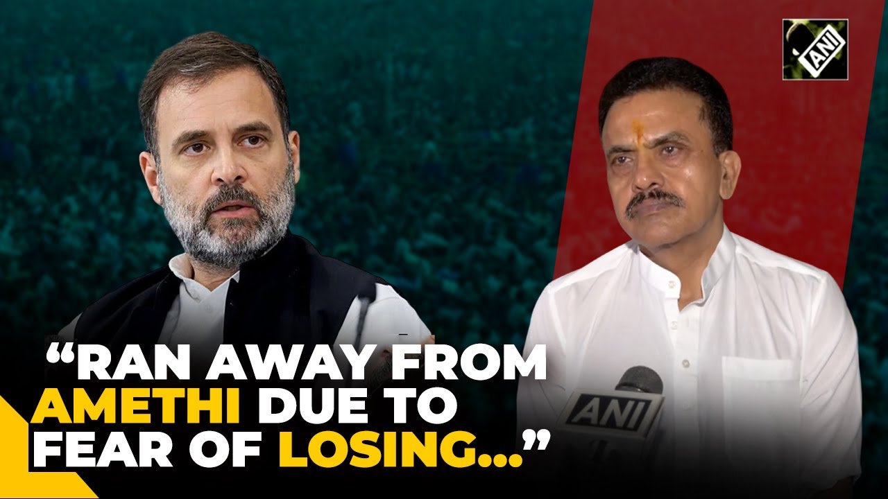 “Has run away from Amethi due to fear of losing…” Sanjay Nirupam takes dig at Rahul Gandhi