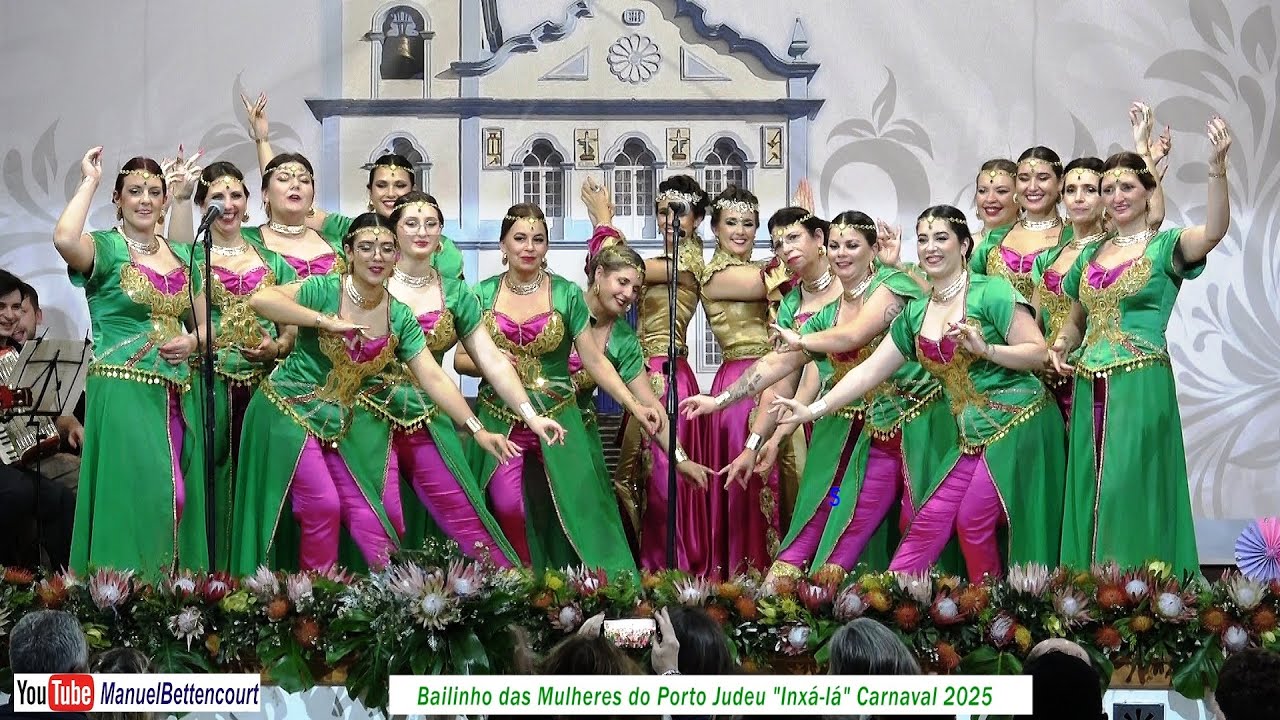 Bailinho das Mulheres do Porto Judeu "Inxá-lá" Carnaval 2025 na ilha Terceira Açores