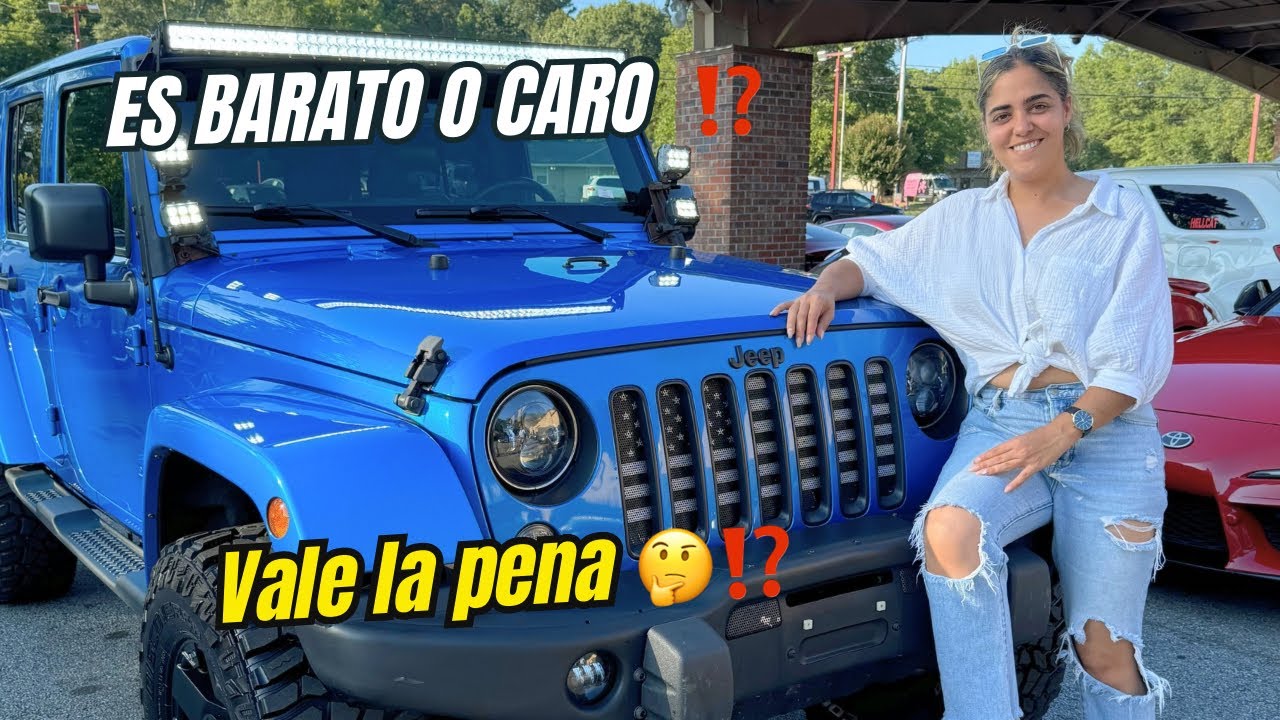 Cuanto CUESTA 🤑 TENER y MANTENER un JEEP Wrangler en 🇺🇸. Vale la pena este carro ??