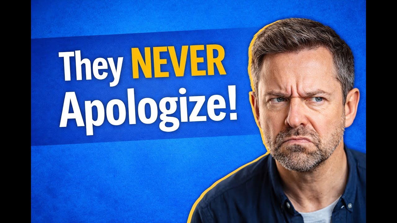 The Psychology of People Who Never Apologize