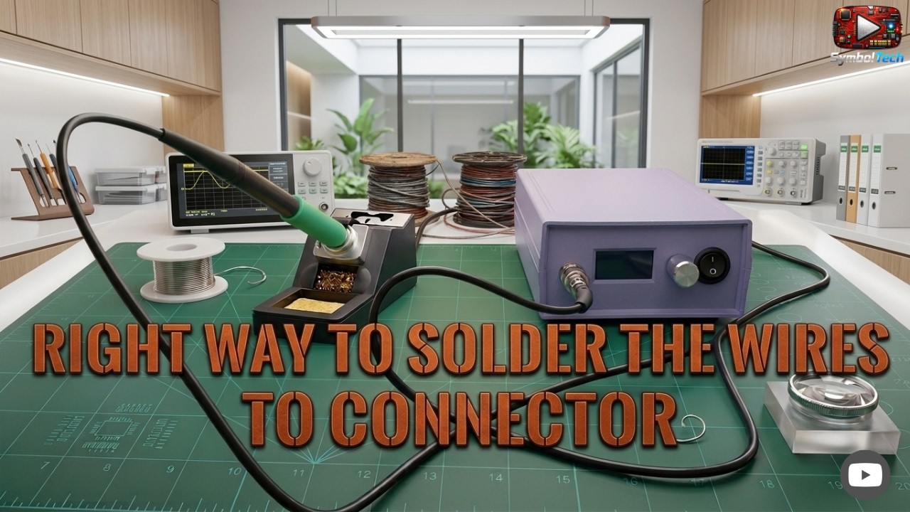How to connect the T245 and T12 soldering iron to soldering station