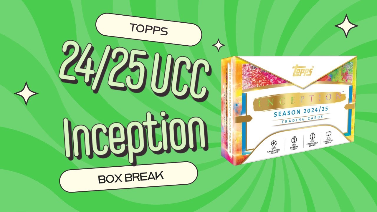 🎉 Topps Inception 24/25 UCC – Unboxing (deutsch)
