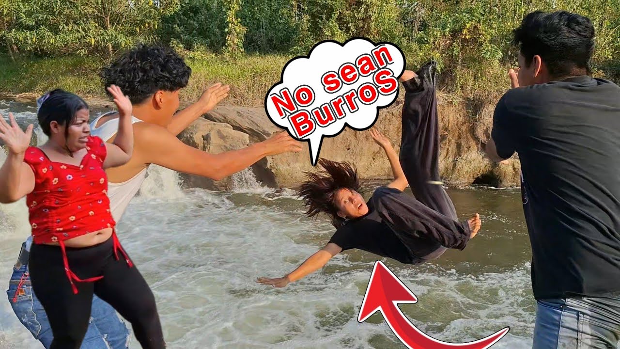 🔴Urgente Ever y Andres Tiran a Canche En El Rio😱Rosi grita del Miedo no sale😡