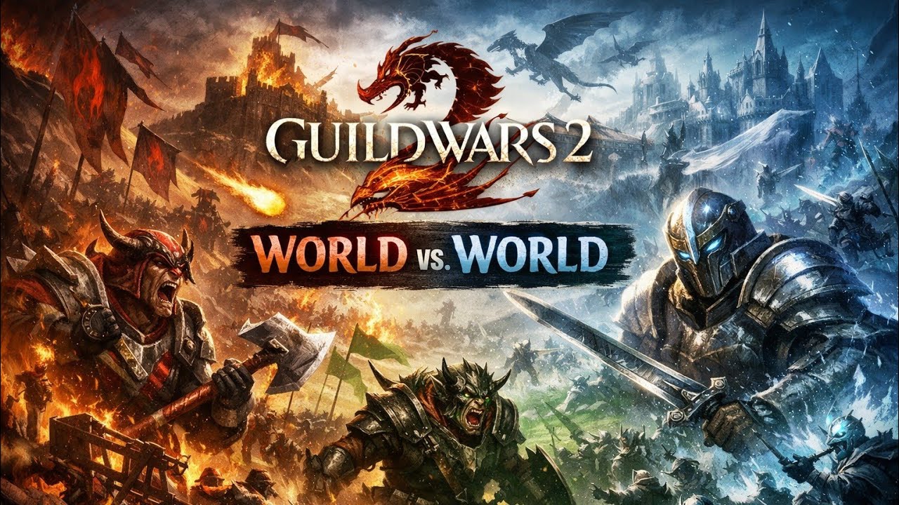 World vs world | squads today are rough 😕 lvl 80 necromancer/Reaper | Guild wars 2