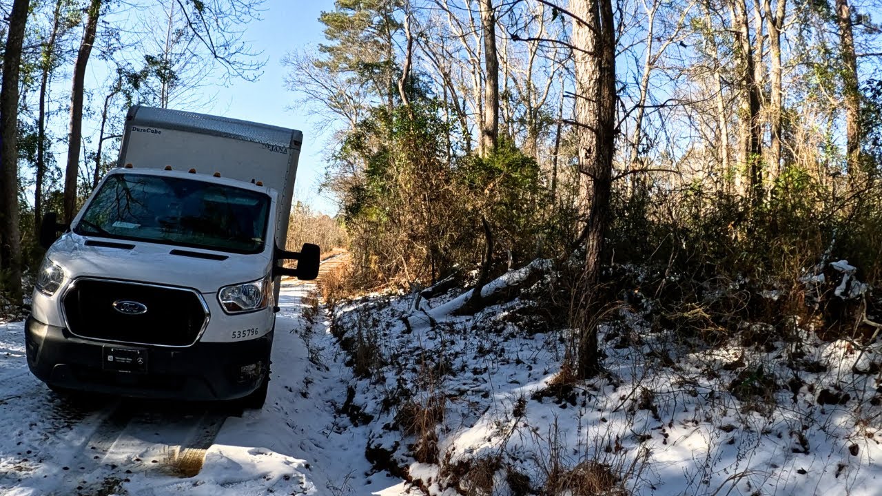 FedEx Got Stuck in the Snow