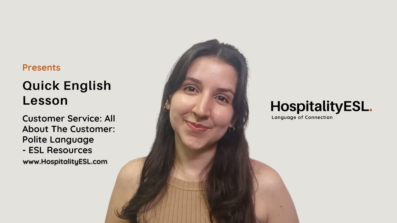 Unit2️⃣ All About The Customer | Polite Language for Professional Service