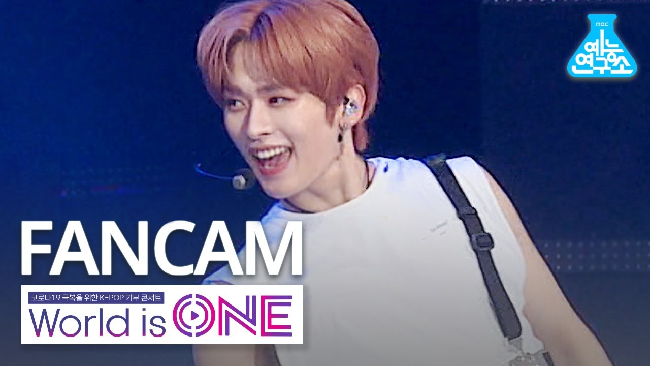 [월드이즈원 세로캠] 스트레이 키즈 리노 - MIROH (Stray Kids LEEKNOW
FanCam) @WorldisONE 200709