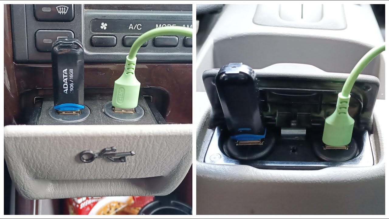 Ashtray repurposing for Mazda 626 GF
