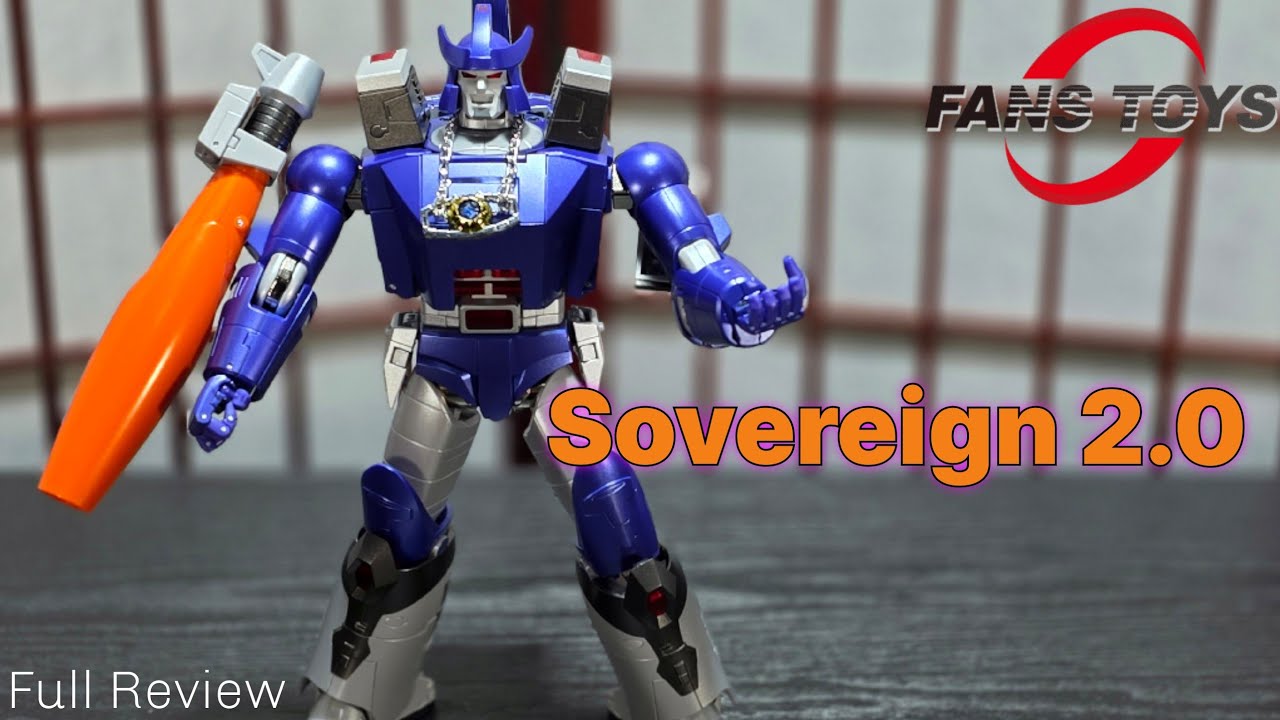 Обзор, трансформация и исправление ног у фигурки Fans Toys FT-59 Sovereign 2.0! (Галватрон)