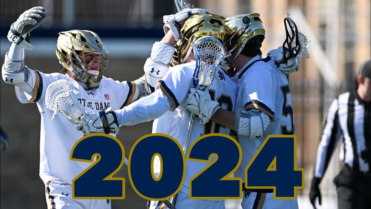 Notre Dame Lacrosse Hype Video 2024