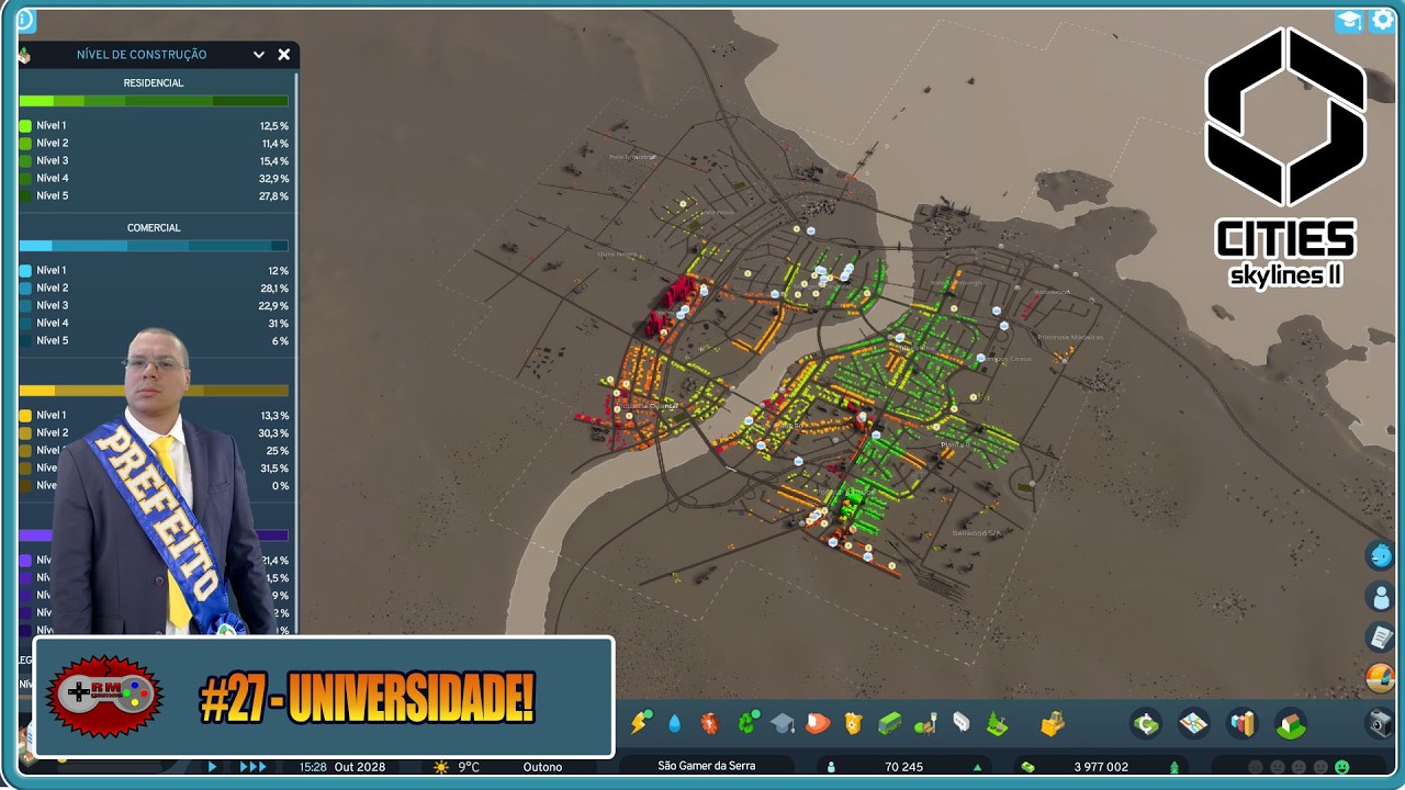 Cities Skylines II São Gamer da Serra#27 - Universidade!