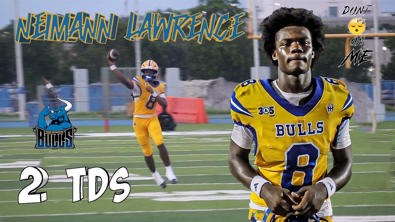 😴🏈🔥Don't Sleep On Me Player Of The Game Spotlight Neimann Lawrence Central Vs Northwestern 🔥🏈💤
