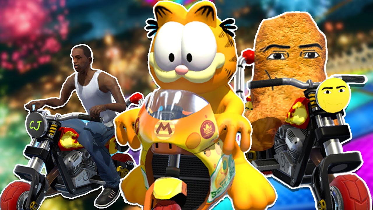 Mario Kart 8 but RUINED by mods 2...