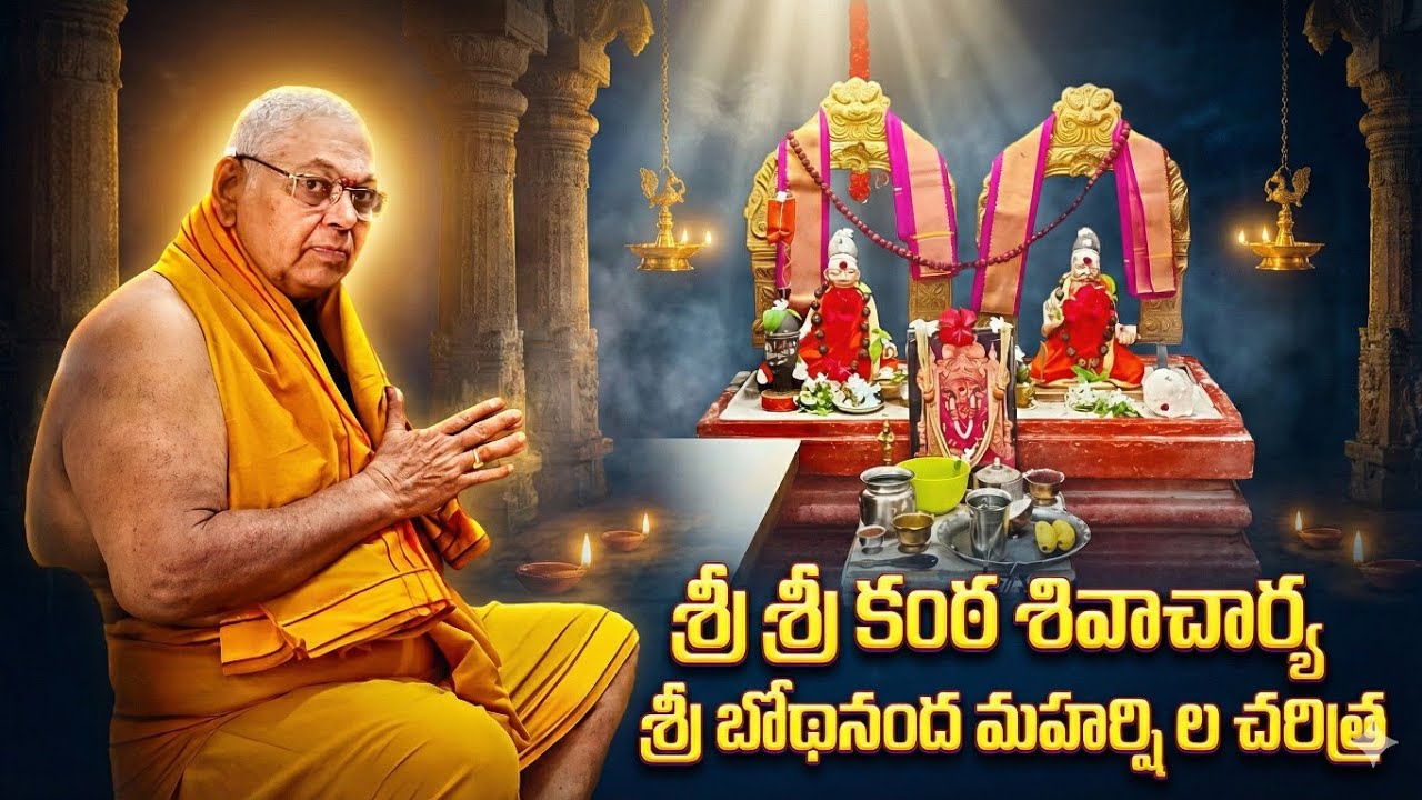 శ్రీ శ్రీ కంఠ శివాచార్య శ్రీ బోధానంద మహర్షిల చరిత్ర #temple #devotional #history 
