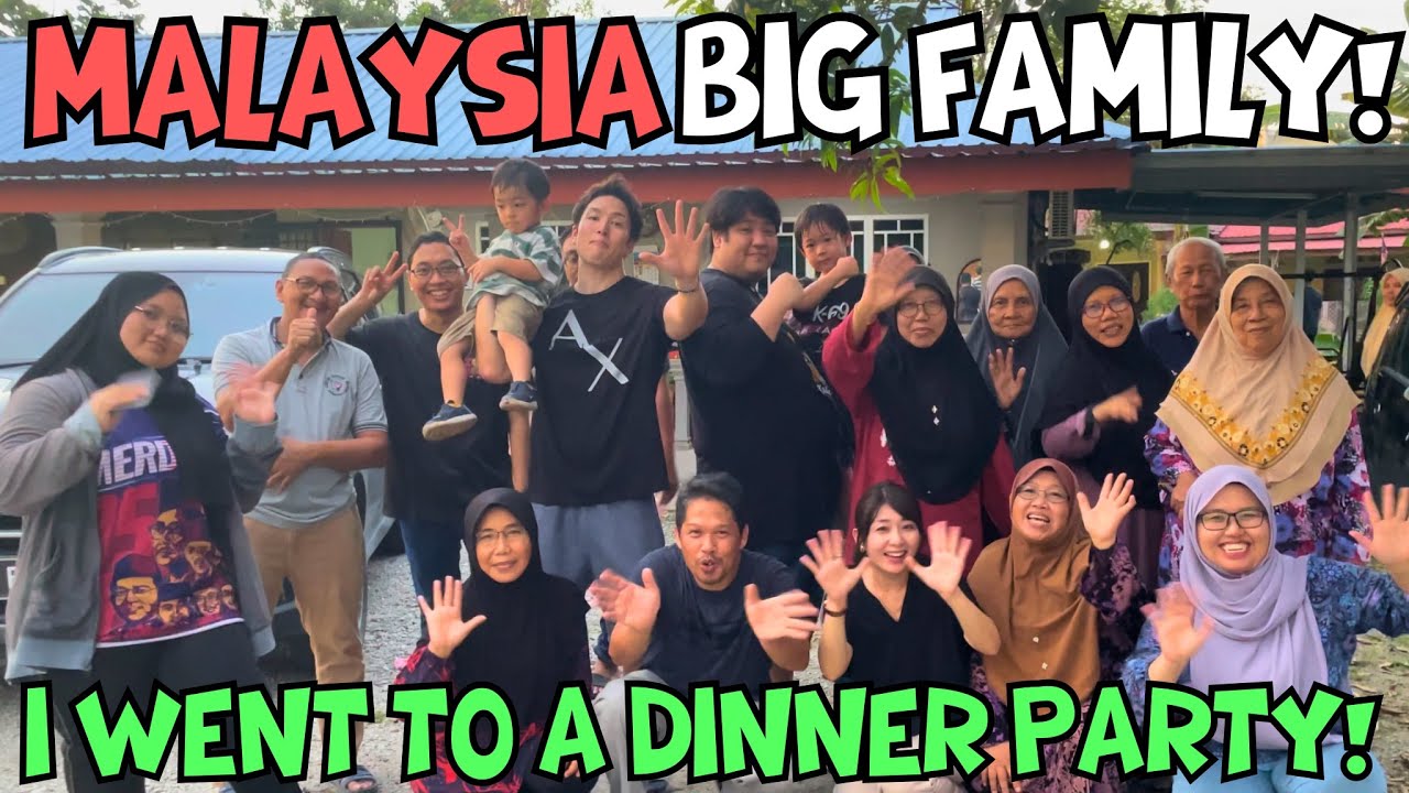I went to a Malaysian home, I received the best hospitality that I could never experience in Japan!