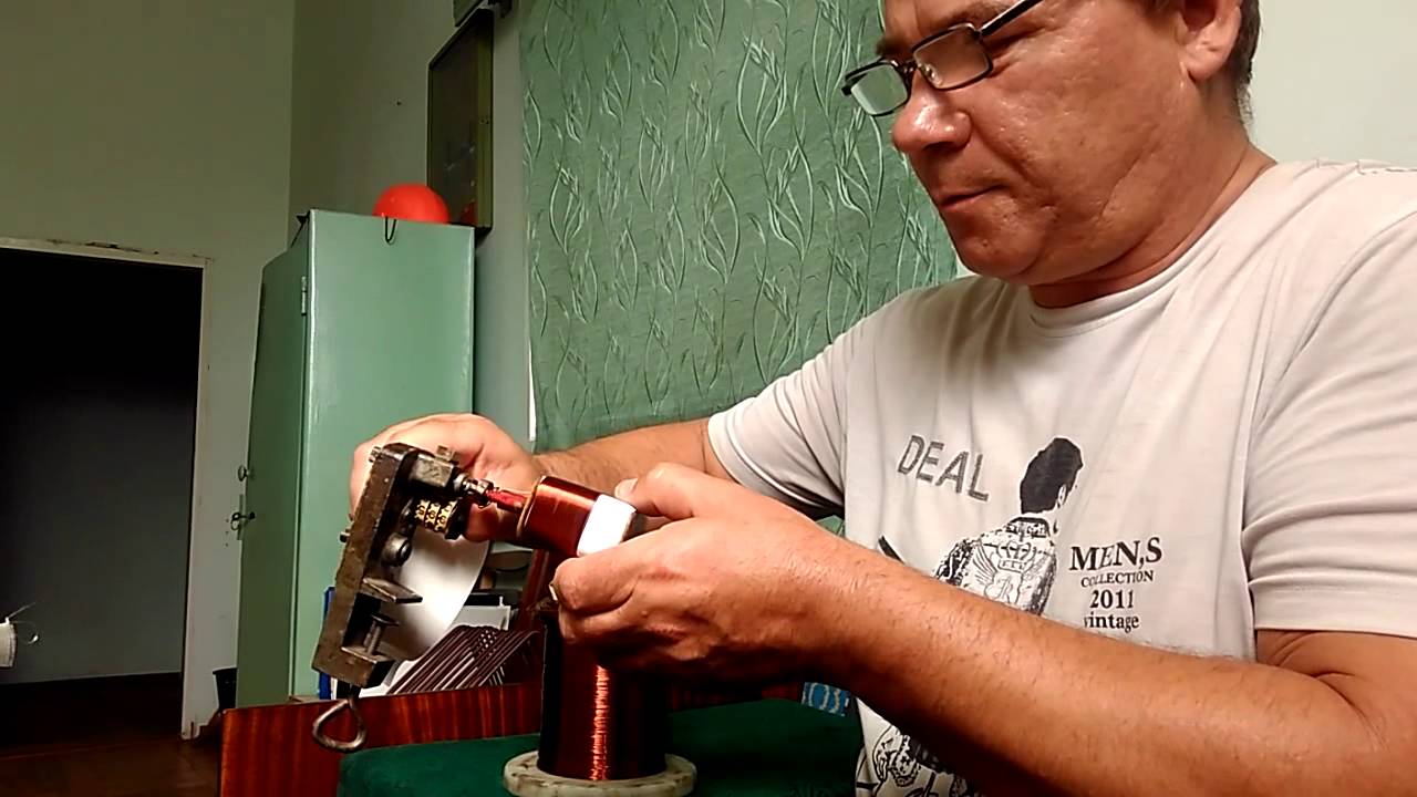 Как намотать катушки на вибрационный насос ,часть 2